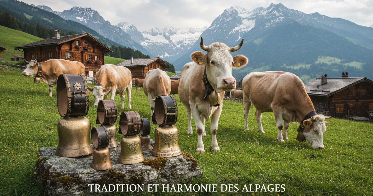 Les cloches de troupeau, tradition et harmonie des alpages
