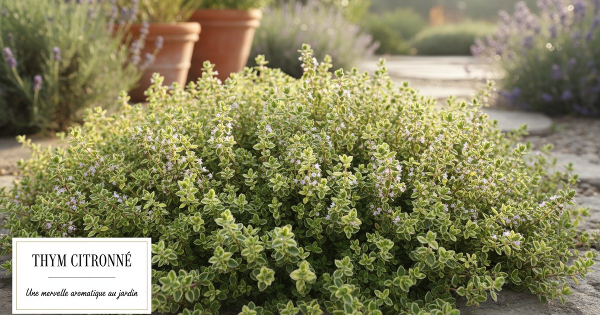 Le thym citronné, une merveille aromatique au jardin